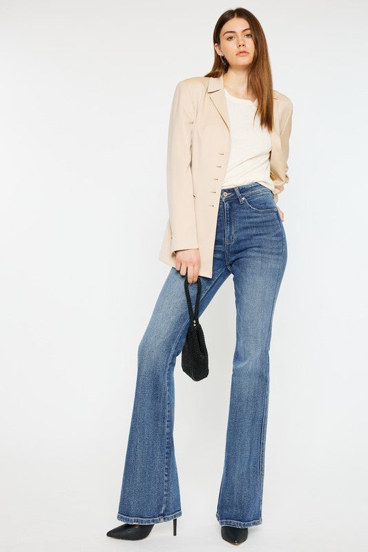 High Rise Flare Jeans