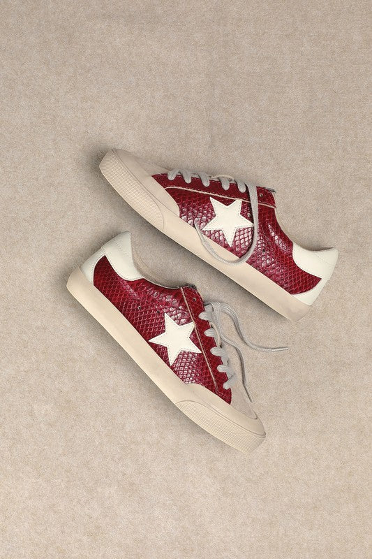 Star, Low Top Sneakers