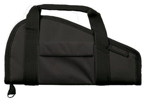Bulldog Pistol Case 15" Black - Accessory Pocket & Carry Strap