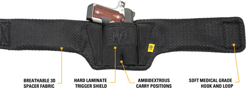 Mft Ultralite Belly Band - Holster 26" To 52" Waist Size