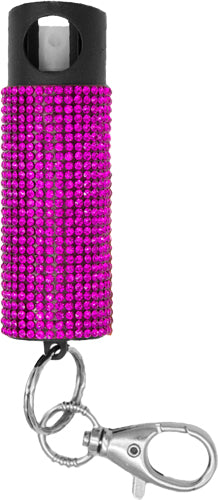 Guard Dog Bling It On Pepper - Spray W/ Bling Design Pink