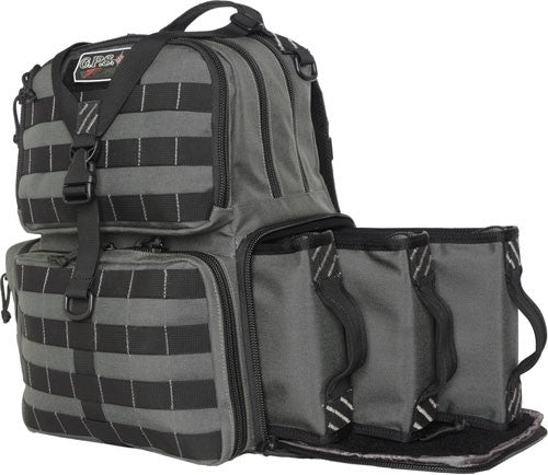 Gps Tactical Range Backpack - W/waist Strap Gray Nylon<