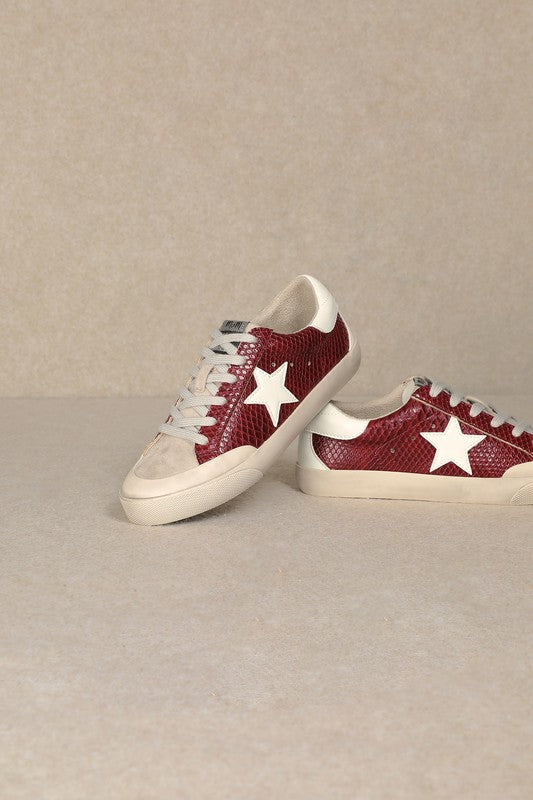 Star, Low Top Sneakers